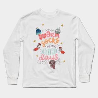 Warm Socks For Cold Days Long Sleeve T-Shirt